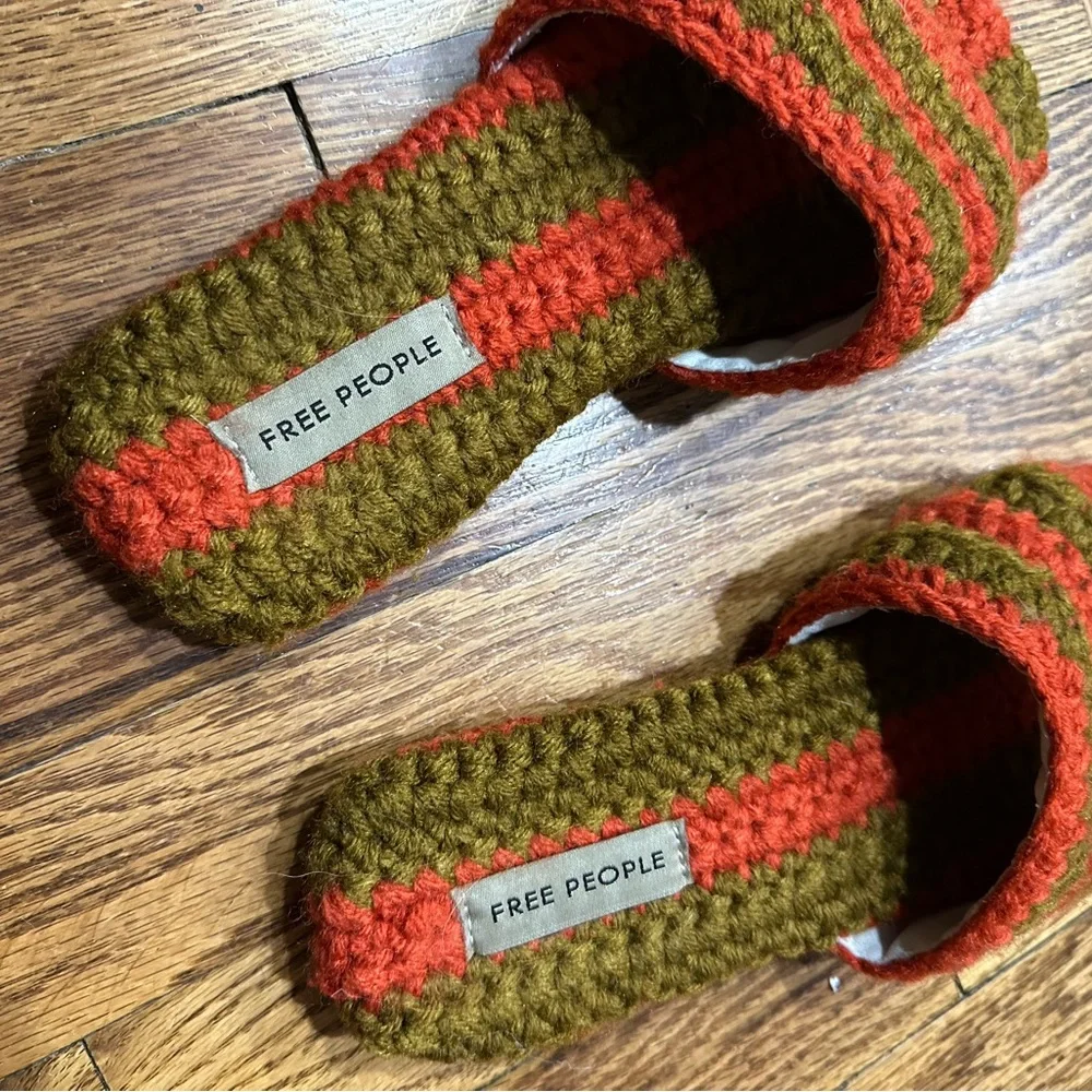 Free People Show Your Stripes Hand Knitted Sandals - Picture 5 of 8